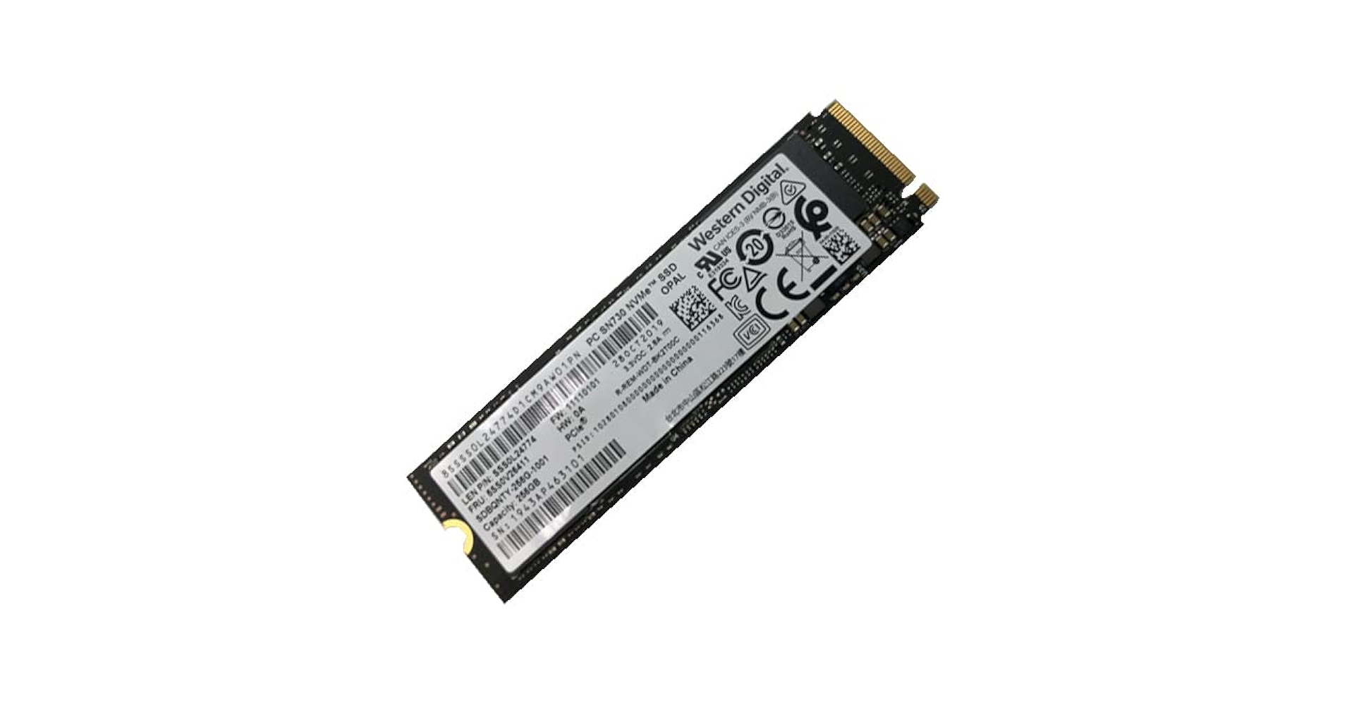 Amazon.com: WD SN730 (SDBQNTY-256G) 256GB M.2 2280 PCIe NVMe