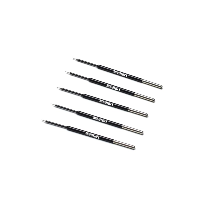 Colorado Micro Dissection Needle Straight 7cm, Set of 5 Pcs, Point Made in Tungsten Carbide