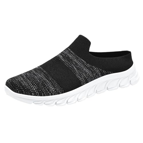 Zapatos de caminar para hombre, amortiguados, zapatos deportivos antideslizantes para el tiempo libre, de malla, transpirables, antideslizantes, ligeros, zapatos de verano, zapatillas de correr para
