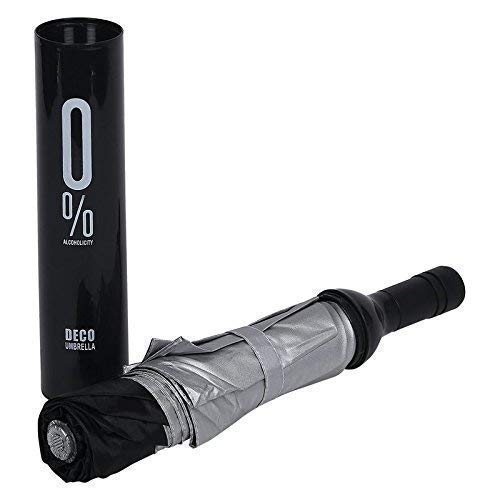 QUENT Stylish UmbrellaFolding Plastic Wine Bottle Deco Umbrella (Assorted Color)