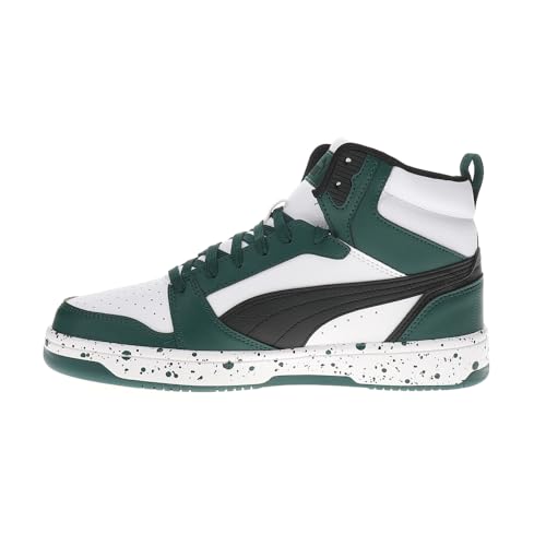 PUMA Mens Rebound V6 Speckle High Sneakers Shoes Casual - White - Size 8 M3