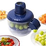 usefulbeauty Macchina Per Sbucciare L'Uva - Pelapatate Da Cucina Senza Fili | Macchina Automatica Di Grande Capacità Per Sbucciare L'Aglio - Per Verdure Frutta Patate Uva Aglio