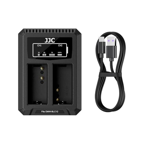 Image of JJC DMW-BLC12 USB Battery Charger for Panasonic Lumix DMC-G5 G6 G7 G85 G95
