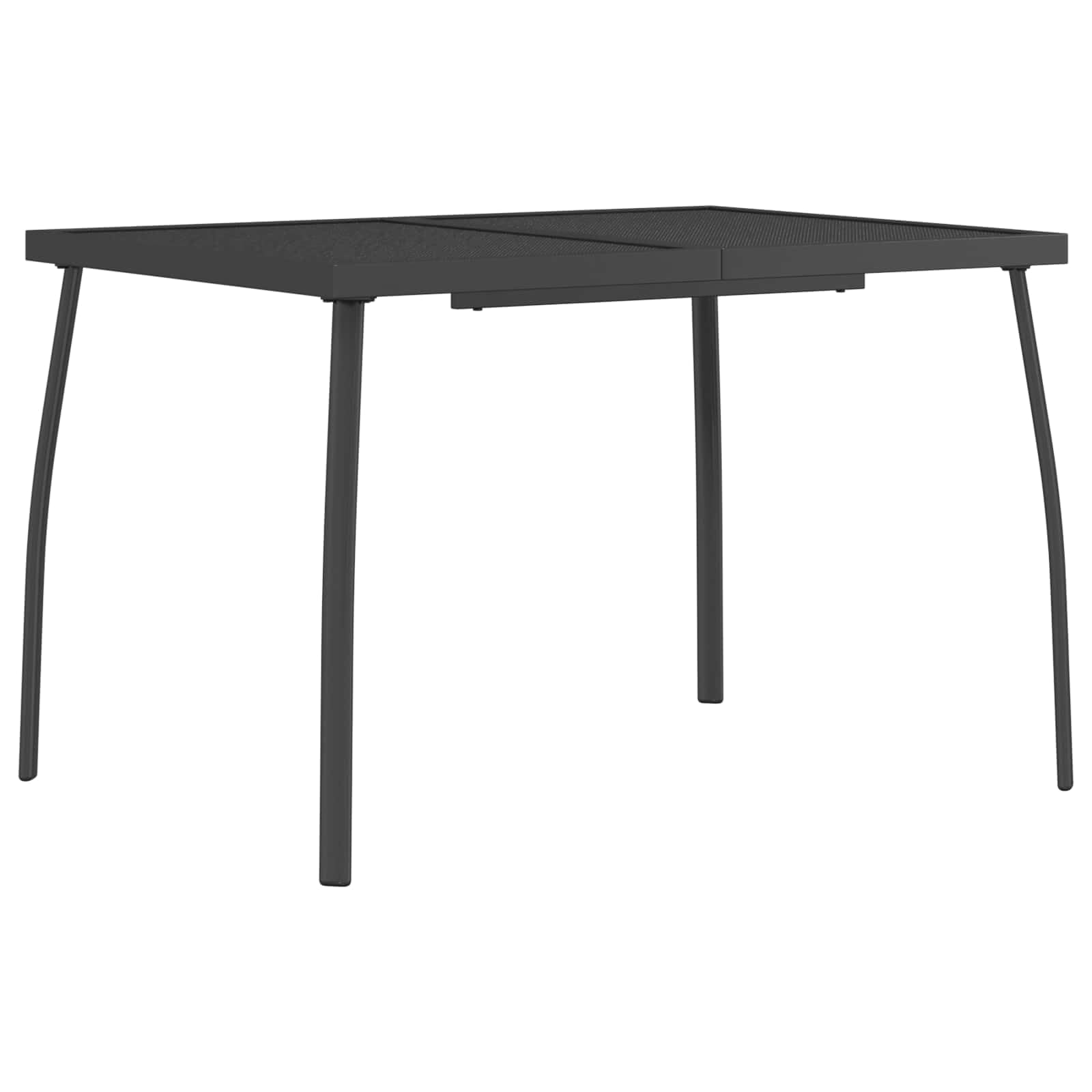 Genérico Conjunto de Comedor 5 uds. Antracita Acero,Mobiliario,Conjuntos de Muebles,100 x 80 x 72 cm-3422861