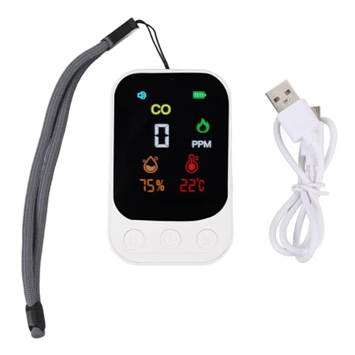 Mavaol Tragbarer CO-Melder Temperatur- und Feuchtigkeitstester