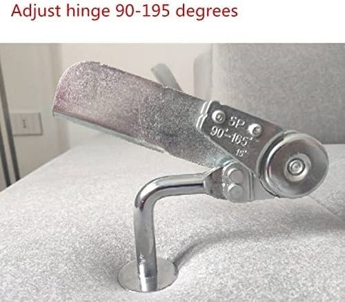 Cerniera for Porta, Cerniere for Cuscinetti, Cerniere for Armadi, Cerniere Angolo Regolabile in Altezza for Divano Hardware Cricchetto for Poggiatesta del Divano Cerniera di Regolazione Multifunzional
