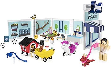 Roblox 888 ROG0177 Celebrity-Deluxe Playset Wave 6, Pet Store