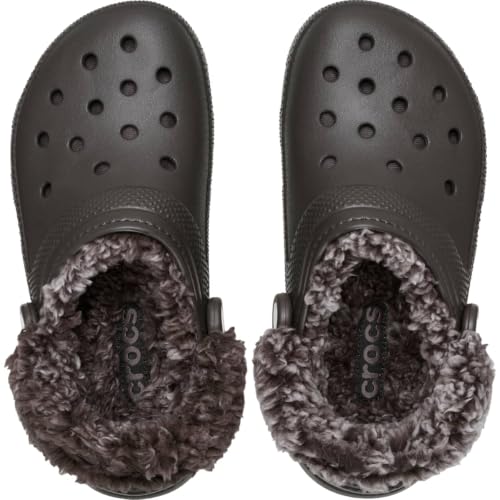 Image of Crocs Unisex-Adult Classic Fleece Lined Clogs, Fuzzy Slippers for Women and Men