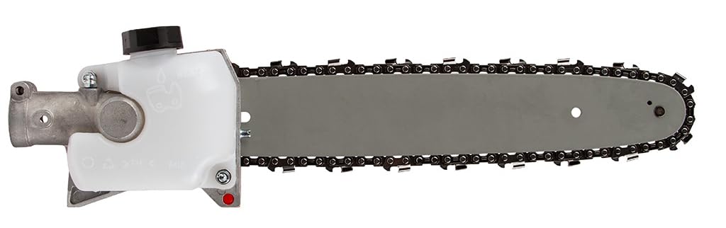 IMJ-Global Tastina Accessorio Adattatore da decespugliatore a Motosega, 9 Denti, Tubo Ø28 mm, con Catena 3/8, Barra Guida 12"