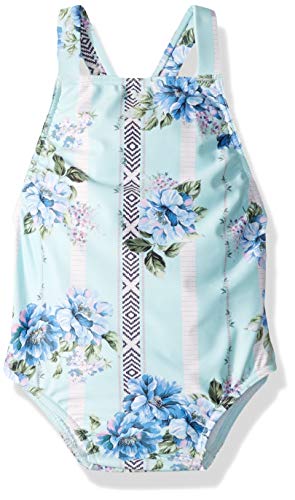 Seafolly Girls' High Neck Tank One Piece Swimsuit