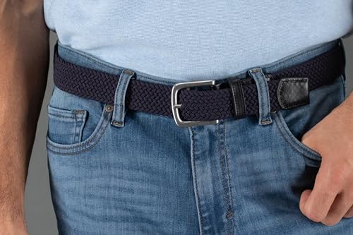 Trafalgar Riverside Solid Stretch Weave Belt4