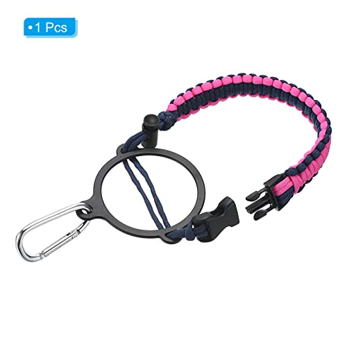 PATIKIL Water Bottle Holder, Paracord Handle Carrying Lanyard Strap Carrier with Ring for 12oz to 64oz Wide Mouth Bottles - Image 3