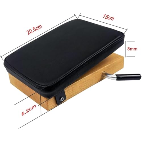 Tablero de ajuste quiropráctico, tablero de descenso para extremidades, fuerza de compresión ajustable, altura de descenso: 8 cm, alivia el dolor en hombro, codo, rodilla, tobillo y muñeca miniatura 3