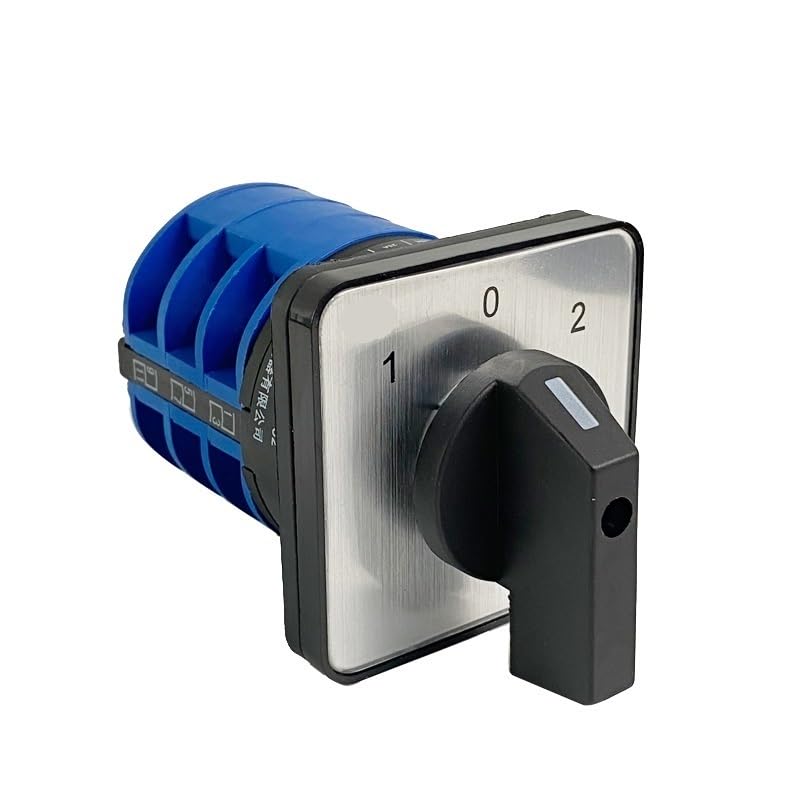 Rotary Cam Switch 3 Position 690V 32A Poles Three Levels Manual Electrical Changeover Selector YMW26 LW28 LW26-32/3