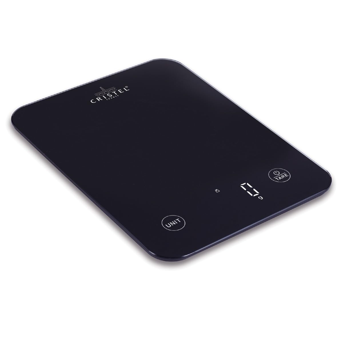 Cristel | Balance De Cuisine électronique Rechargeable Noire 10 Kg