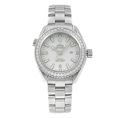 Omega Seamaster Planet Ocean Automatic Diamond White Dial Stainless Steel Ladies 37.5mm Watch 23215382004001