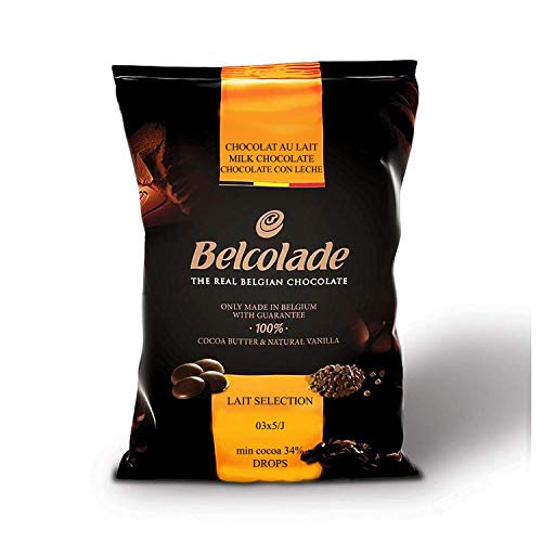 Belcolade Belgian Chocolate - Milk Chocolate Discs, 