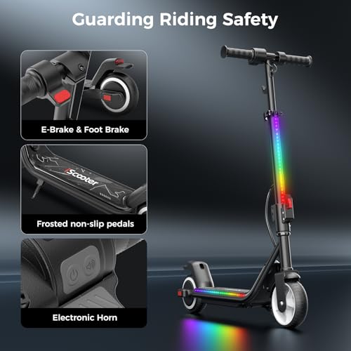 Image of iScooter IK3 Serious Electric Scooter for Kids Aged 6-12