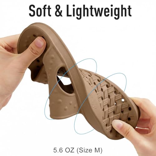Image of shevalues Shower Shoes for Women Men with Arch Support Quick Drying Pool Slides Lightweight Beach Sandals with Drain Holes