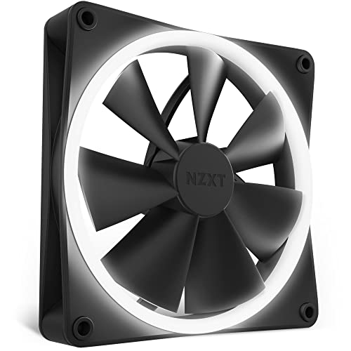 Image of NZXT AER F140 RGB Black - High Performance Airflow Fans - Single