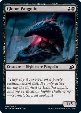 Magic: The Gathering - Gloom Pangolin - Foil - Ikoria: Lair of Behemoths