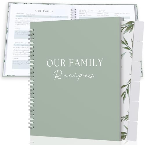 Recipe Book To Write In Your Own Recipes with...
