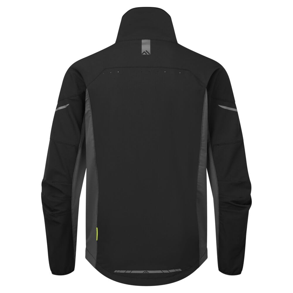 Portwest EV475 - Chaqueta de trabajo ajustada para hombre, tela elástica, cremallera inversa con estampado reflectante