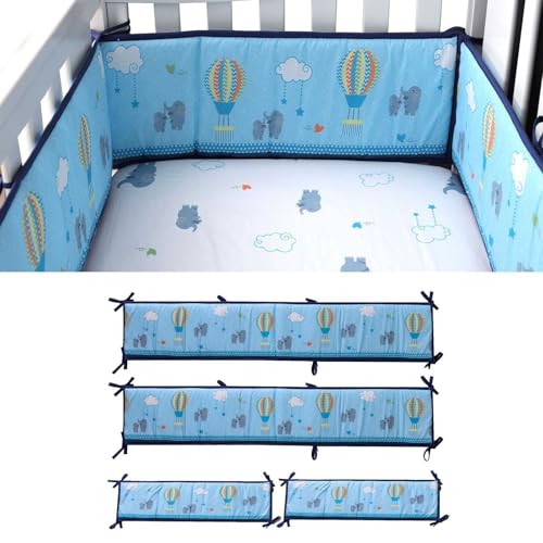 4PC Soft Breathable Mattress Edge, Cotton Bed Set 1. (10)