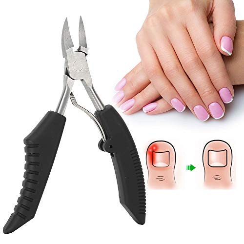 Manicure Pedicure Tools, Ingrown Toenail Clipper, Fingernail Toenail Cuticle Scissors Thick Toe Nail Clippers Pliers Pedicure Tool Foot Dead Skin Removal(#1)