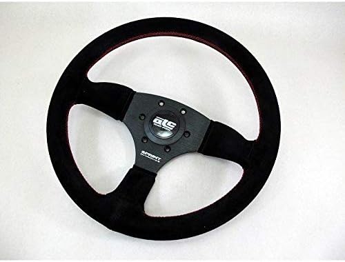 Amazon Atc エーティーシー Atc Sprint Cone65 325mmドリフトワン ステアリングホイール 325mmオールbk 赤ステッチ Sw00 757 ステアリング ハンドル 車 バイク