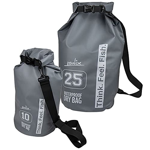 Molix Waterproof Dry Bag 10 L, Unisex Adult, Grey, 10 L, Gray, 10lt - Image 2