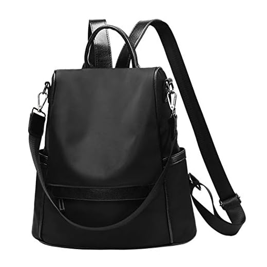 shepretty Mochila antirrobo Impermeable para Mujer,Oxford, 648Negro