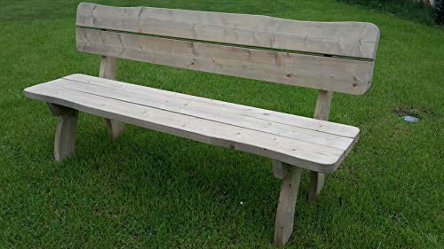 naturholz-shop Gartenbank Holzbank Freital 180 cm TOP TOP Cover