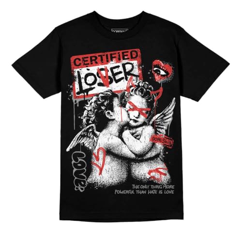 Image of DopeSkill Graphic Tee Streetwear Hip Hop Hypebeast Street Style Crew Neck Unisex T-Shirt Sneaker Colour Matching Shirts Angel