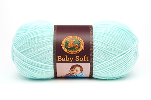 Image of Lion Brand Yarn 920-156A Babysoft Yarn, Pastel Green