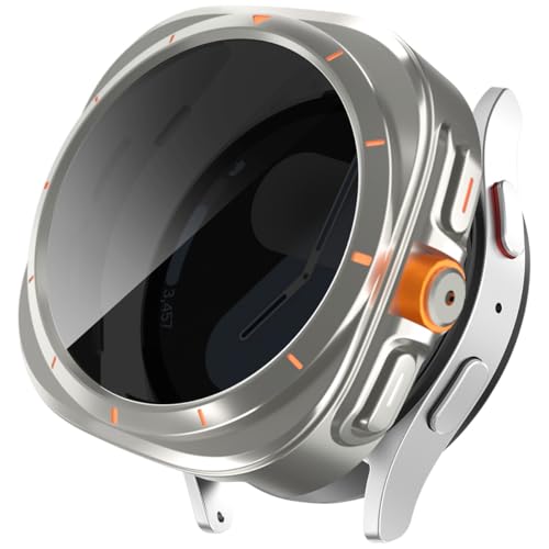 Miimall for Galaxy Watch 7 40mm Jo[ `h~tB ̌^ XP[ Sʕی ϏՌ h~ KXtB Ή x ߗ wh~ MNV[ EHb` 7 40 P[X p X^[Cg