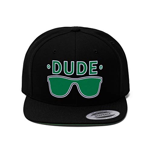 Fire Fit Designs Perfect Dude Hat for Boys, Kids, Youth and Men - Perfect Dude Baseball Cap Dude Pound It Noggin Cap - Black - One Size