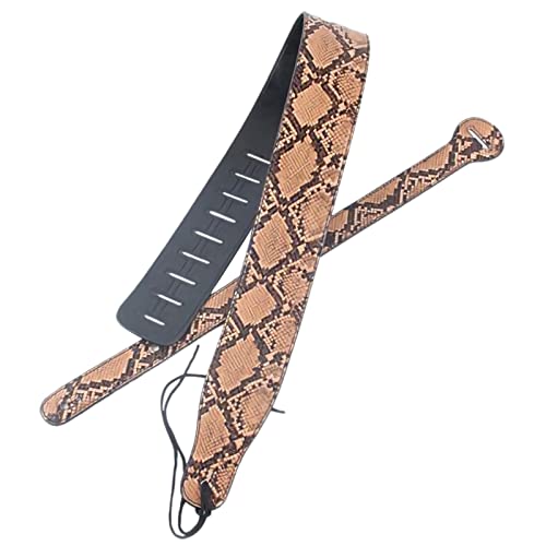 Rebellious Sangle de guitare basse et électrique en cuir de 7,9 cm de large, sangle de guitare basse, sangle réglable vintage réglable - Les Beatles, Paul McCartney, John Lennon, RIngo Starr, George Harrison Rebellious Sangle de guitare basse et électrique en cuir de 7,9 cm de large, sangle de guitare basse, sangle réglable vintage réglable – Image 7