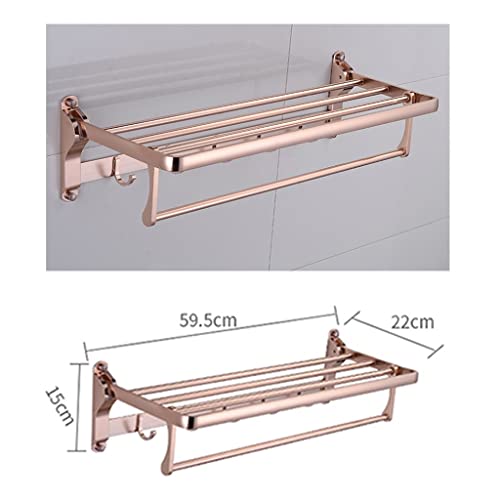 Porte-serviettes de salle de bain compact idéal pour optimiser les petits espaces - 2