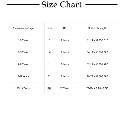 5-Pack Unisex Youth Athletic Comfortable Crew Socks 1-15 Years Old Cute Soft Warm Durable and Breathable Crew Sock3