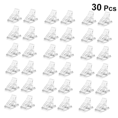 30 clips para manicura de uñas miniatura 7