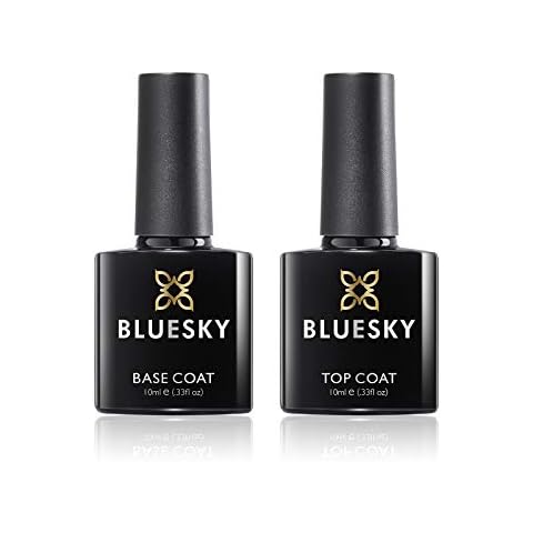 BLUESKY UV LED Gel - Top Coat (BLUESKY Top- & Base Coat (2x 10ml)) Cover