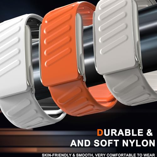 Image of omee Silicone Sport Band Compatible with Whoop 5.0 Band Strap Men Women, Breathable Sport Adjustable Waterproof Replacement Wristbands Straps for Whoop 5.0 Silicone Bands
