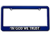 GRAPHICS & MORE in God We Trust Black - USA License Plate Tag Frame
