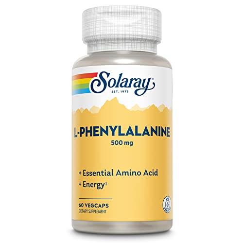 Solaray L-Phenylalanine 500mg | L-Fenilalanina | 60 VegCaps