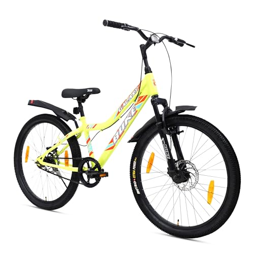 BUKE Avon Galaxy 24T Cycle for Men & Women Foldable Road Bike for Adult 40Tx152mm Steel, PVC Disc, Front/Rear Disc Brakes, 17.5KG, Matt/Gloss, Multi-Tool Kit