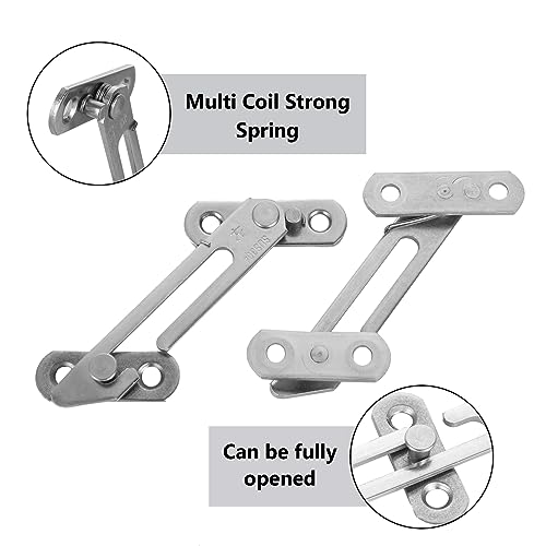 ZOFUN 8 Packs UPVC Window Restrictor Locks - Image 4