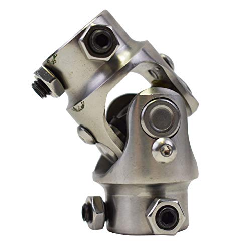 A-Team Performance - Forged Stainless Steel Yokes Steering Shaft Universal U-Joint 1" Dd To 3/4" Dd #TOP2