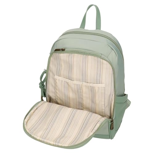 Pepe Jeans Unisex. 7922134 Mochila Para Computador 13,3? Morgan Verde (Osfa), Casual, PoliéSter - 5