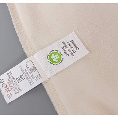 Pastel Span Organic Cotton Pajamas for Big Girls, Toddler Girls, Ultra Soft Long Sleeves4